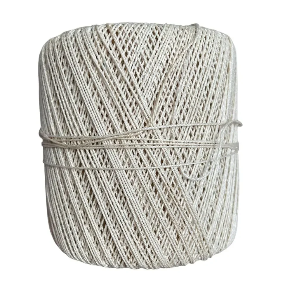 Vintage Crochet Thread Off White/ White Mercerized Cotton Lot of 4 READ DSCPT